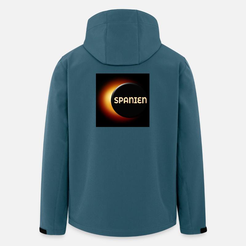 Total Solar Eclipse Spain 2026 - Men’s Recycled Softshell Jacket by Stanley/Stella - stargazer
