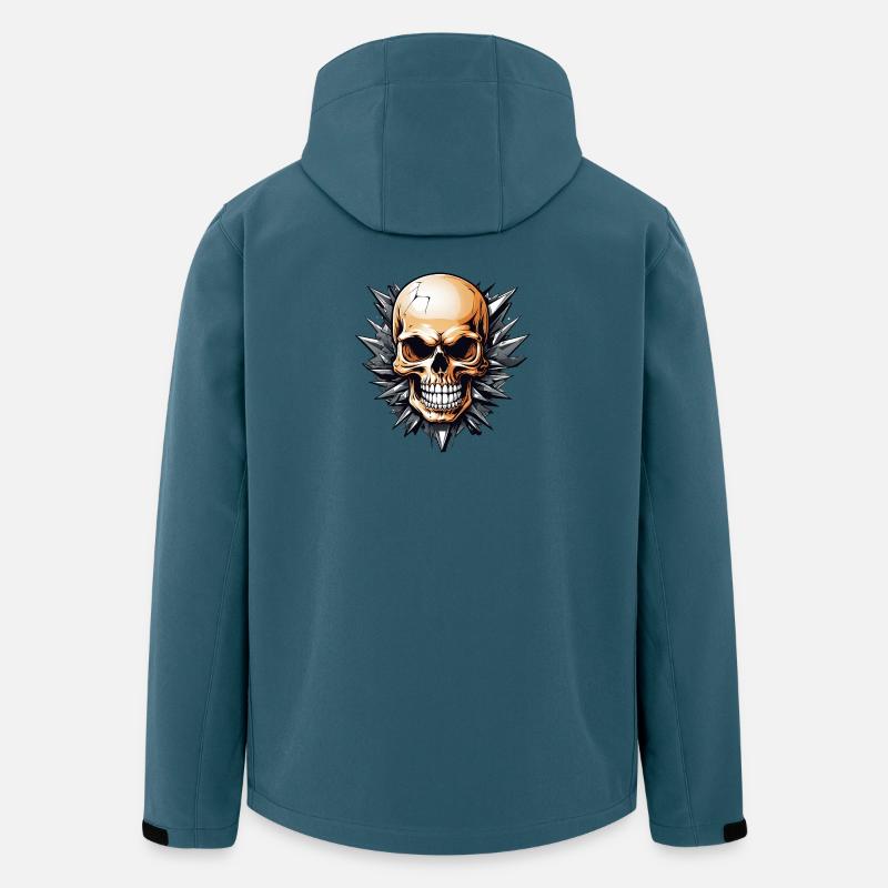 Spikeskull with Thorn Star - Men’s Recycled Softshell Jacket by Stanley/Stella - stargazer