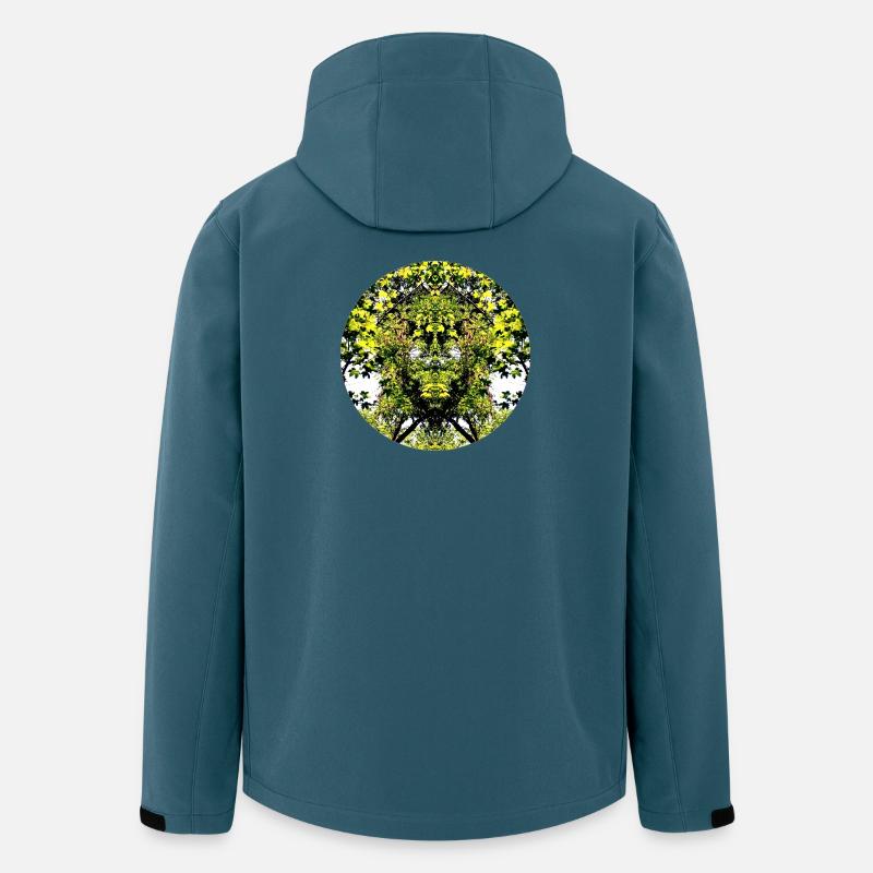 Baum Naturwesen - Recycelte Männer Softshell-Jacke von Stanley/Stella - Dunkles Petrol