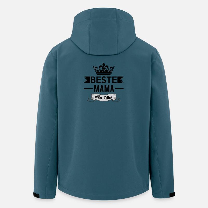 Best Mom Ever with Crown - Men’s Recycled Softshell Jacket by Stanley/Stella - stargazer