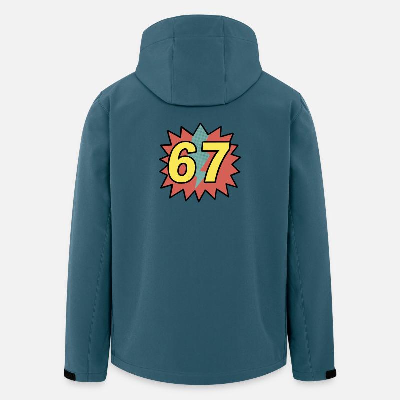 67 - Gen Alpha - Recycelte Männer Softshell-Jacke von Stanley/Stella - Dunkles Petrol