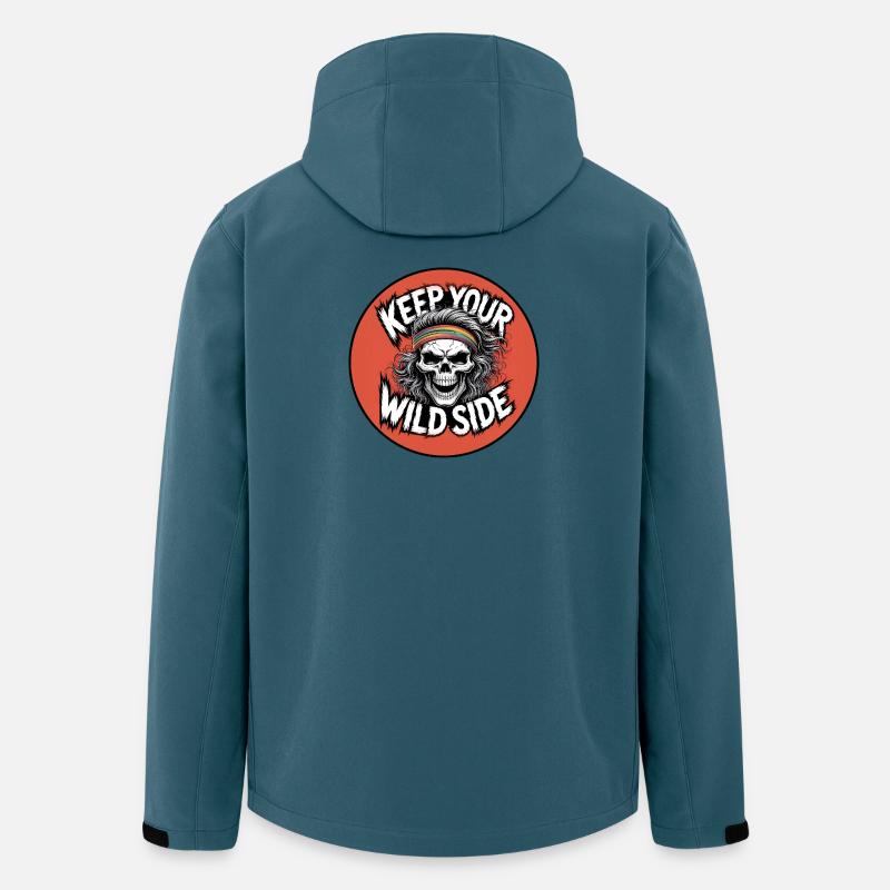 Keep your wild side - Men’s Recycled Softshell Jacket by Stanley/Stella - stargazer