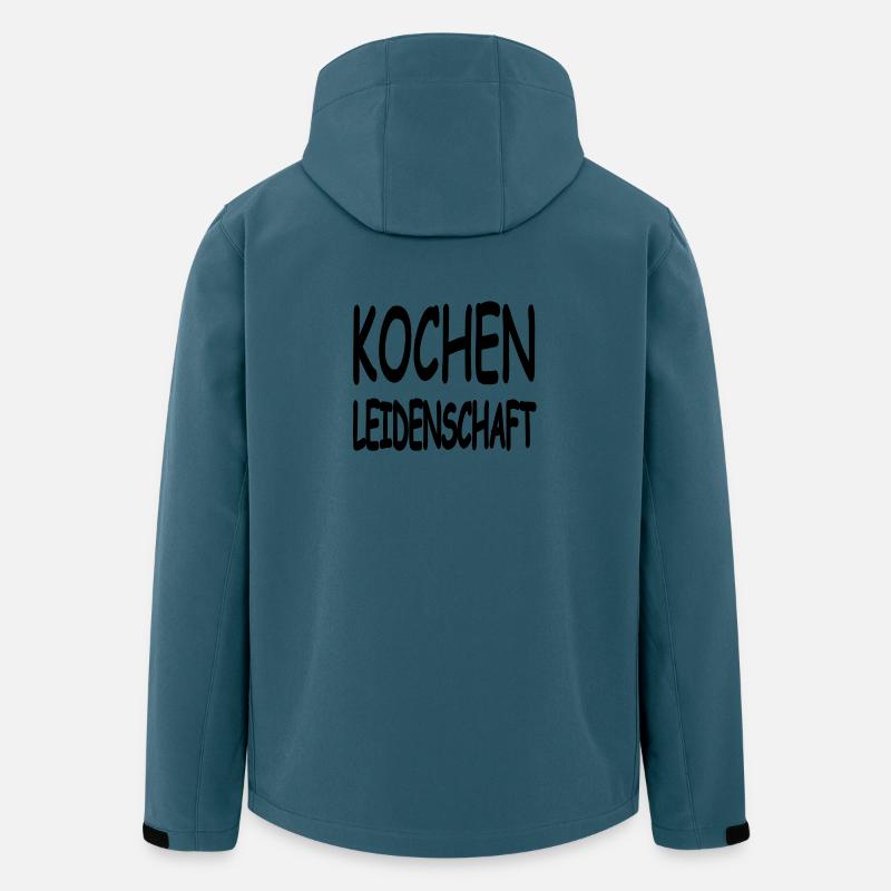 Kochen - Recycelte Männer Softshell-Jacke Discoverer von Stanley/Stella - Dunkles Petrol