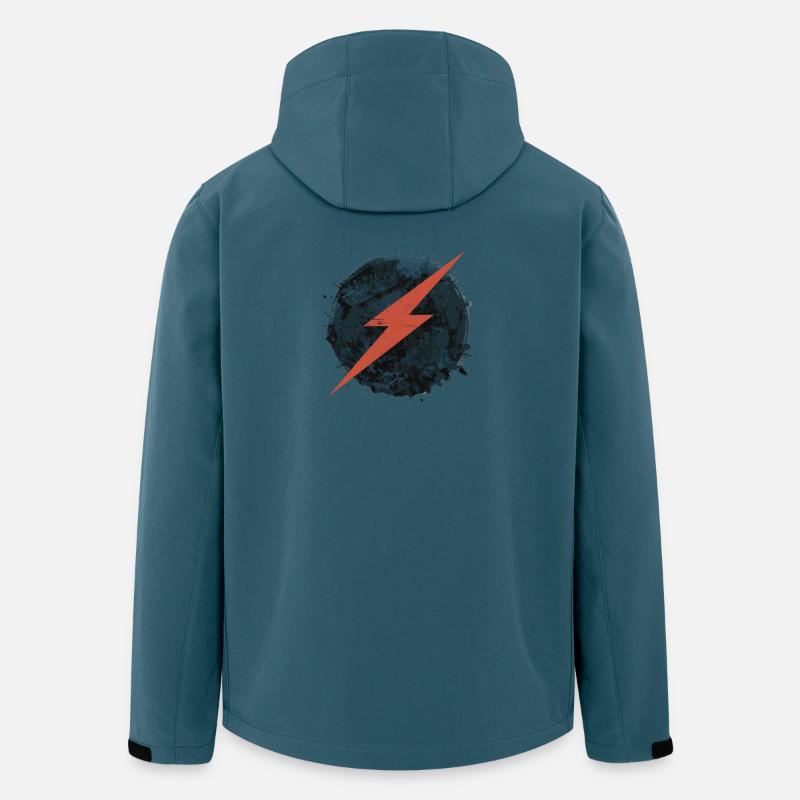 Digital Freedom - Retro Future Art - Recycelte Männer Softshell-Jacke von Stanley/Stella - Dunkles Petrol