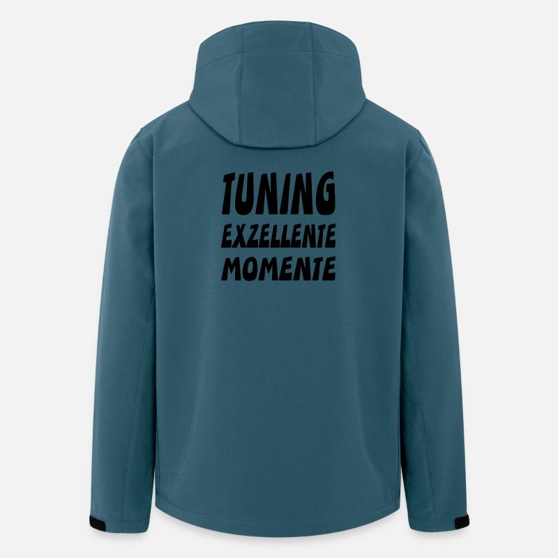 Tuning - Recycelte Männer Softshell-Jacke von Stanley/Stella - Dunkles Petrol