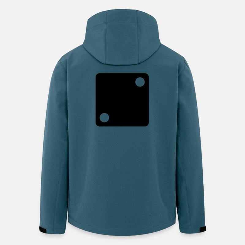 Das Spiel sagt - Recycelte Männer Softshell-Jacke von Stanley/Stella - Dunkles Petrol