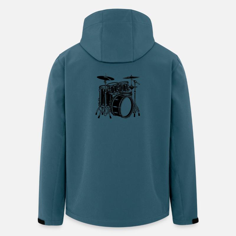 Drumset - Men’s Recycled Softshell Jacket by Stanley/Stella - stargazer