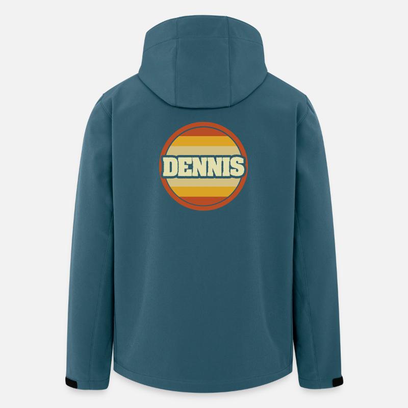 Legendaer Dennis - Recycelte Männer Softshell-Jacke von Stanley/Stella - Dunkles Petrol