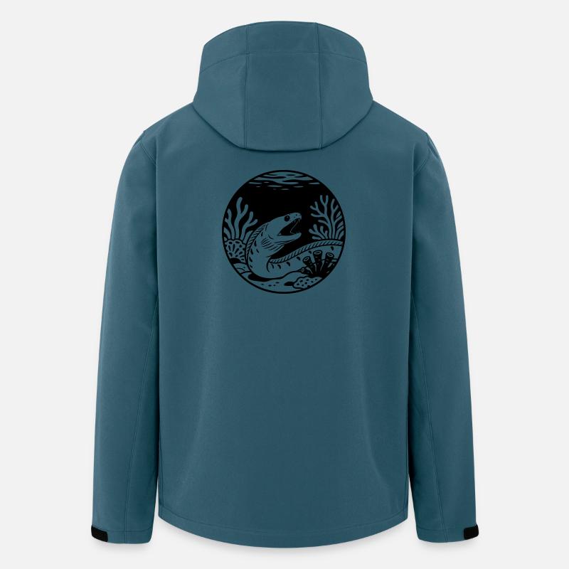 Moray eels - Men’s Recycled Softshell Jacket by Stanley/Stella - stargazer