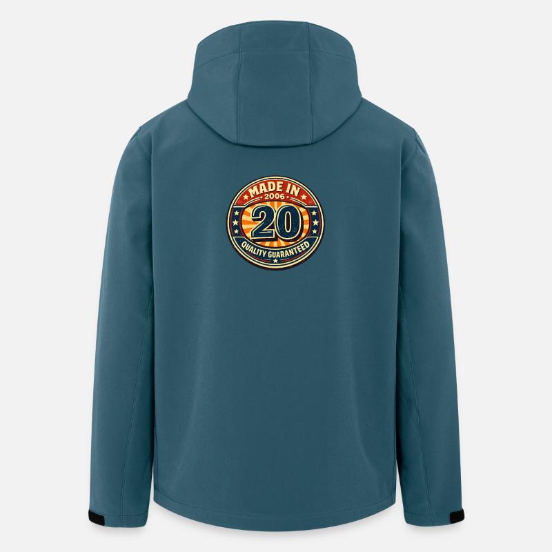 20th Birthday - Men’s Recycled Softshell Jacket by Stanley/Stella - stargazer