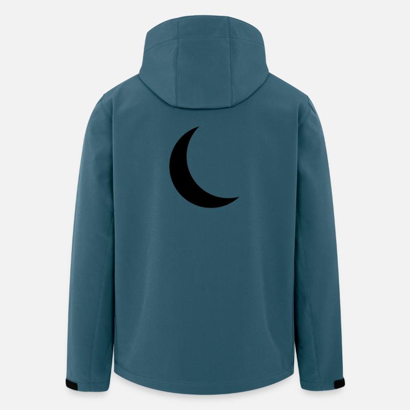 Crescent moon - Men’s Recycled Softshell Jacket by Stanley/Stella - stargazer