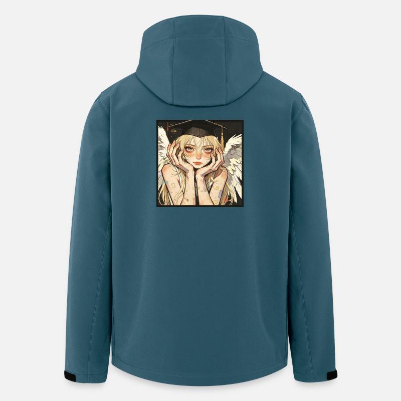 Graduation Angel Winged  - Men’s Recycled Softshell Jacket by Stanley/Stella - stargazer
