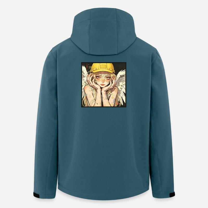 Winged Worker Dreamer - Men’s Recycled Softshell Jacket by Stanley/Stella - stargazer