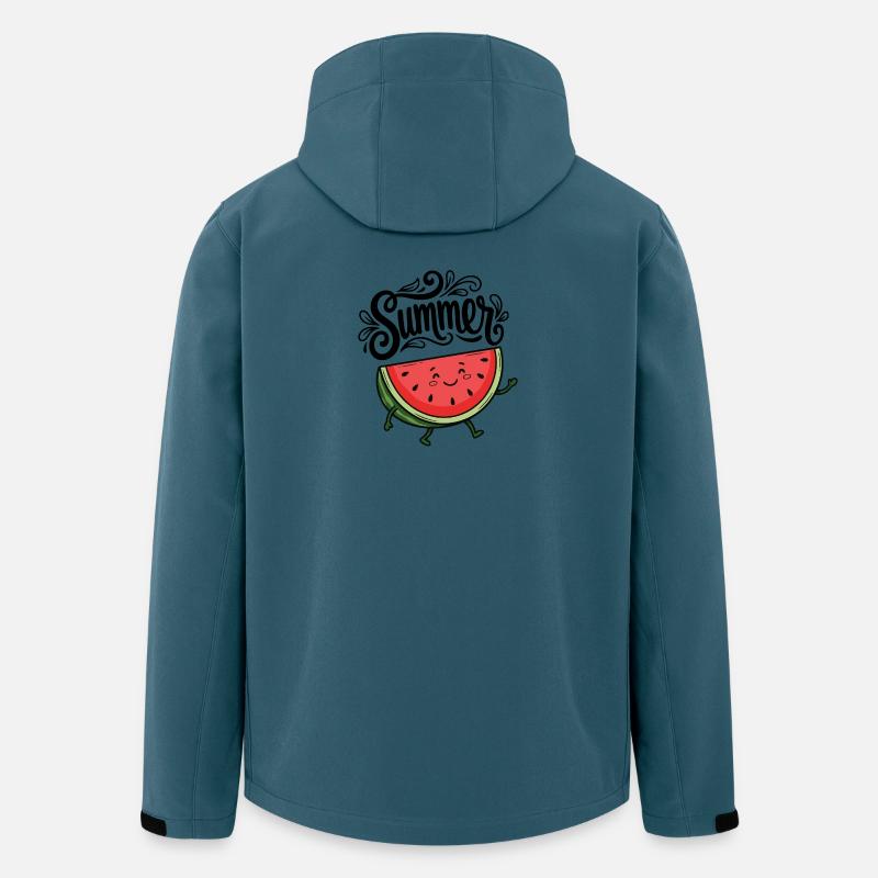 été - Veste softshell homme en polyester recyclé Stanley/Stella - bleu pétrole foncé