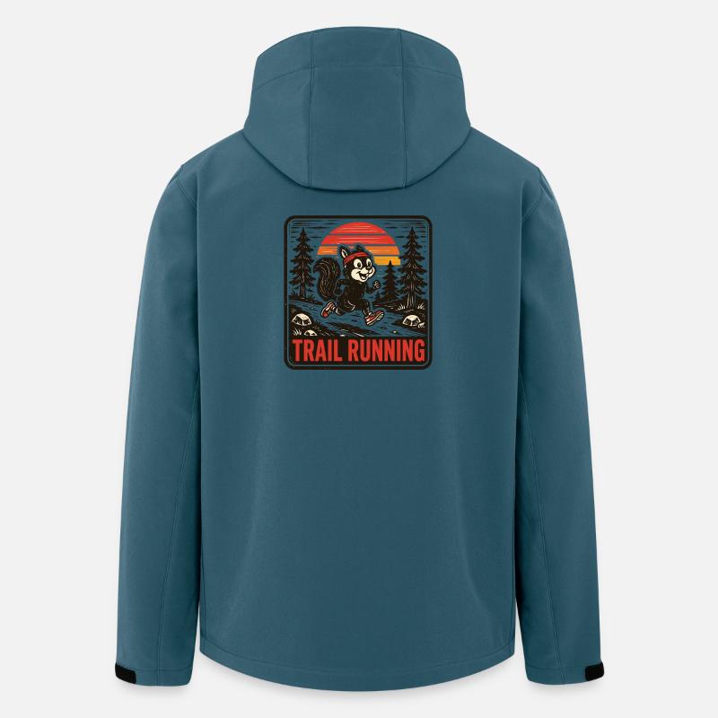 trail running - Men’s Recycled Softshell Jacket by Stanley/Stella - stargazer