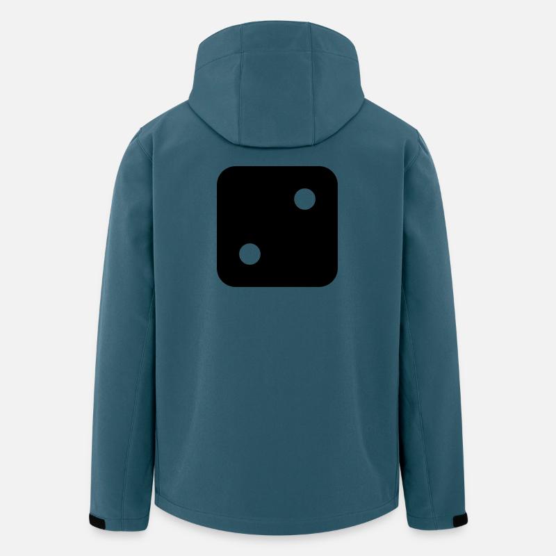 Sagt - Recycelte Männer Softshell-Jacke von Stanley/Stella - Dunkles Petrol