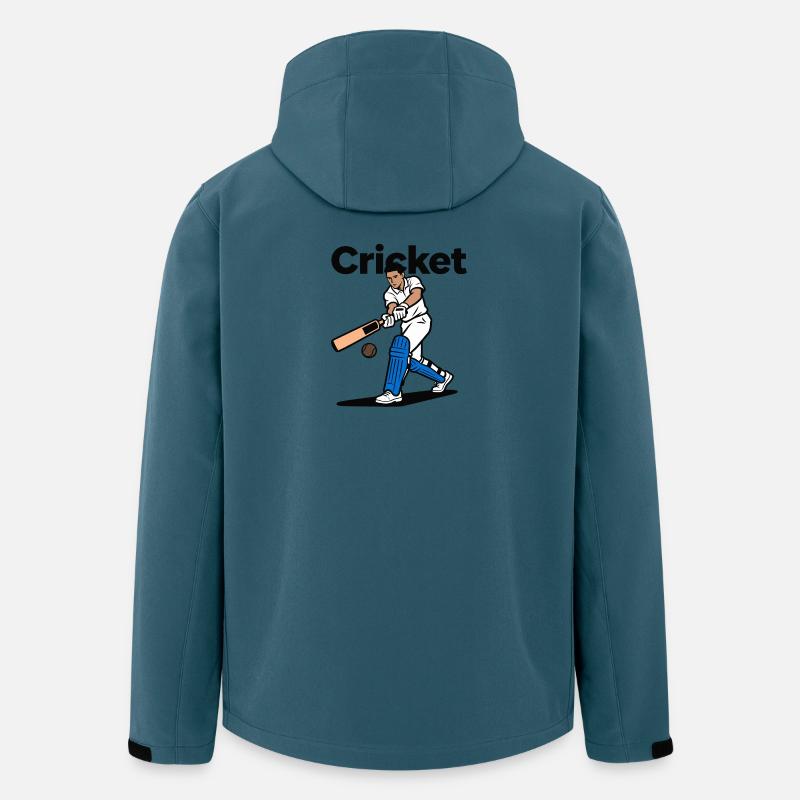 Cricket - Veste softshell homme en polyester recyclé Stanley/Stella - bleu pétrole foncé