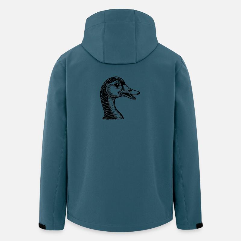 Funny goose - Men’s Recycled Softshell Jacket by Stanley/Stella - stargazer