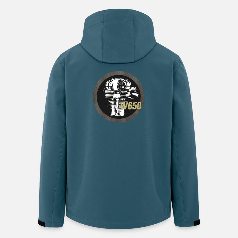 W650 - Recycelte Männer Softshell-Jacke von Stanley/Stella - Dunkles Petrol