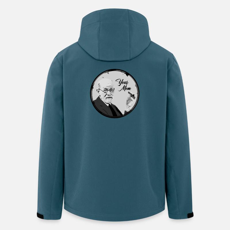 Your Mom Freud - Recycelte Männer Softshell-Jacke von Stanley/Stella - Dunkles Petrol