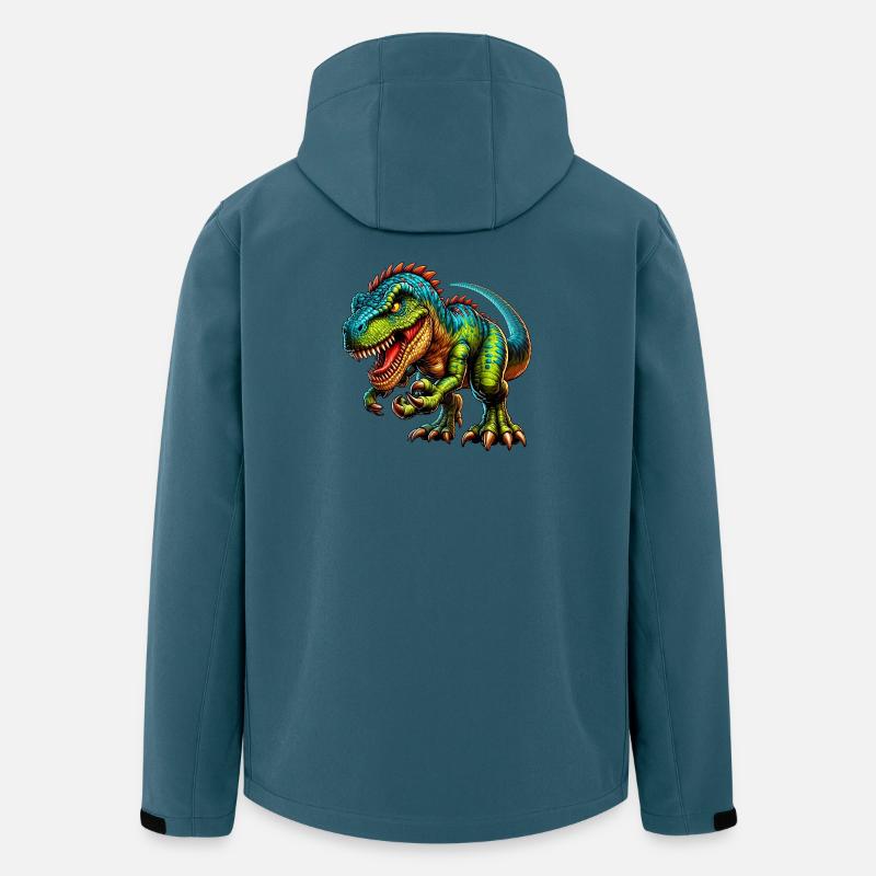 Dinosaur - Men’s Recycled Softshell Jacket by Stanley/Stella - stargazer
