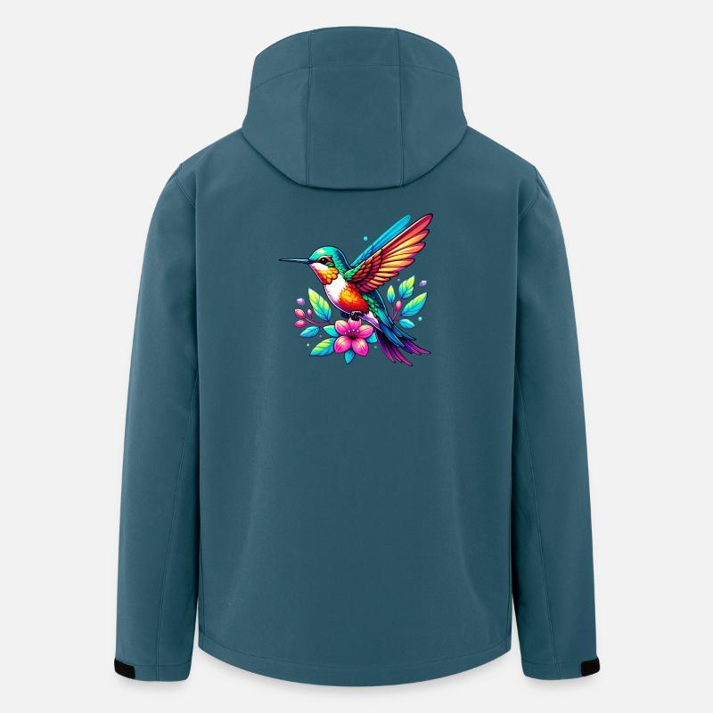 Hummingbird - Men’s Recycled Softshell Jacket by Stanley/Stella - stargazer
