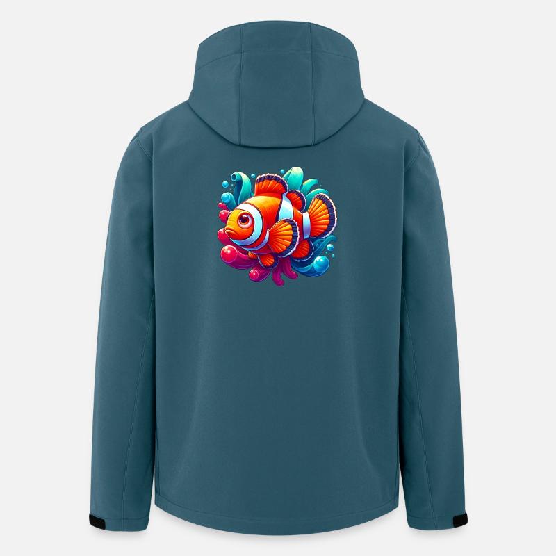Clownfish - Men’s Recycled Softshell Jacket by Stanley/Stella - stargazer