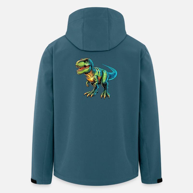 Dinosaur - Men’s Recycled Softshell Jacket by Stanley/Stella - stargazer
