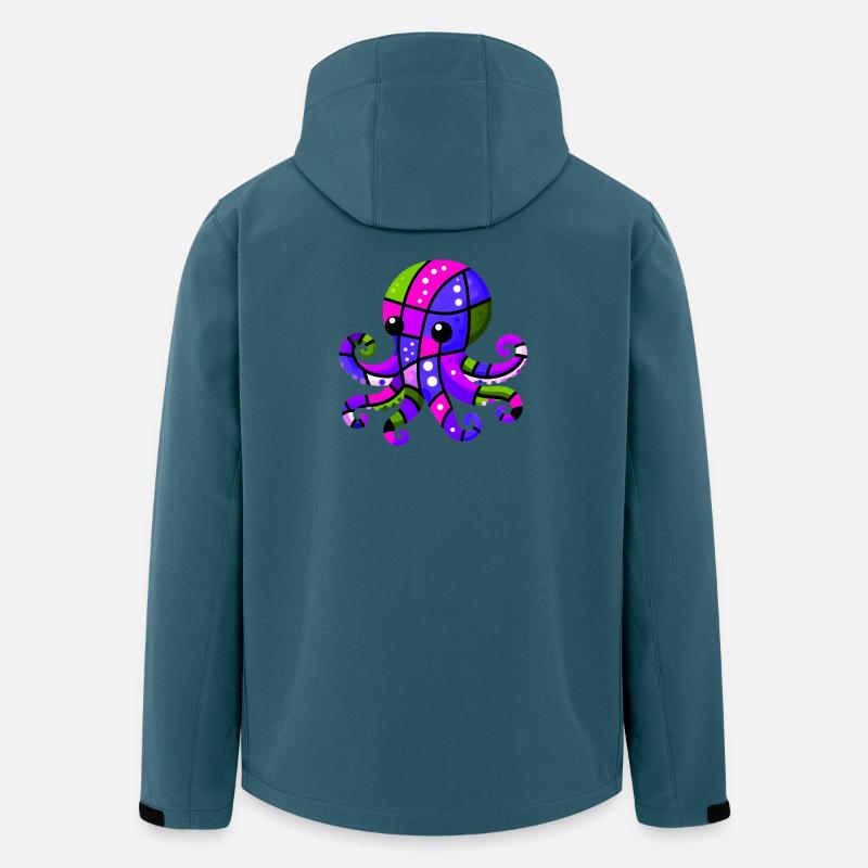 Octopus - Men’s Recycled Softshell Jacket by Stanley/Stella - stargazer