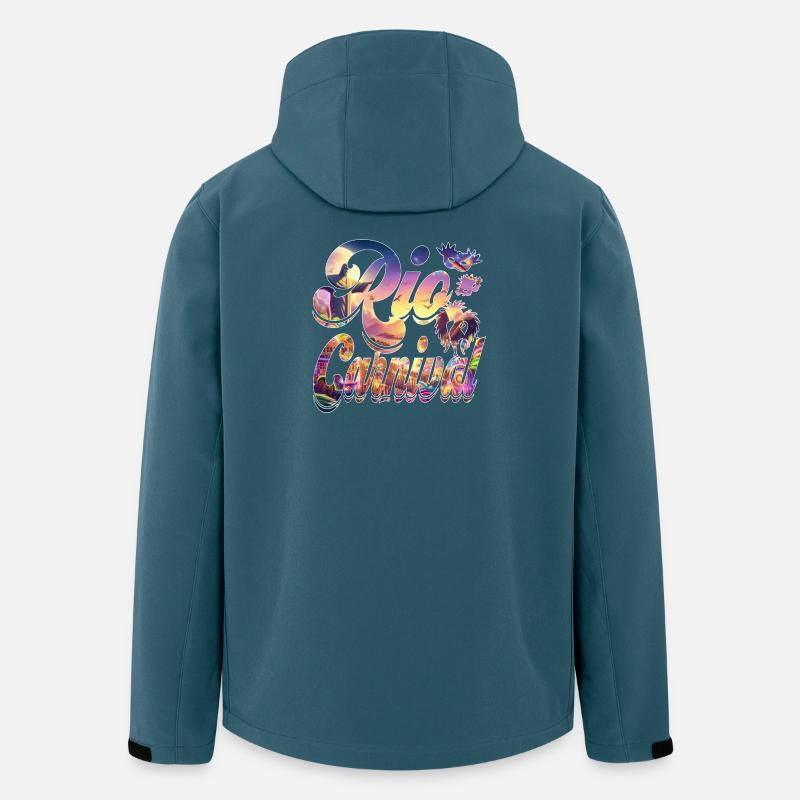 RIO CARNIVAL - Men’s Recycled Softshell Jacket by Stanley/Stella - stargazer