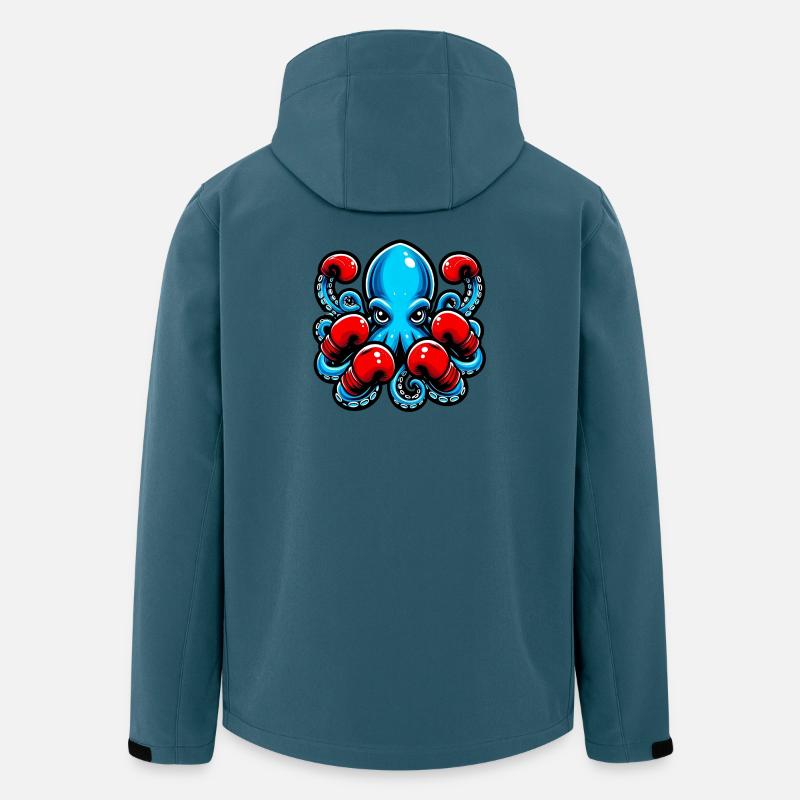 Octopus - Men’s Recycled Softshell Jacket by Stanley/Stella - stargazer