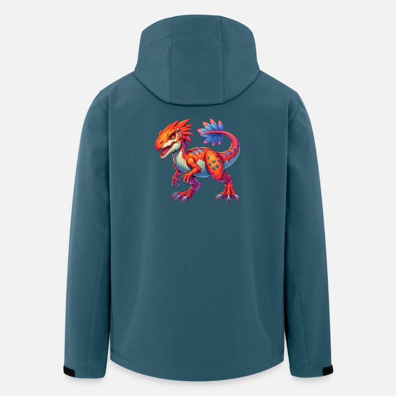 Dinosaur - Men’s Recycled Softshell Jacket by Stanley/Stella - stargazer