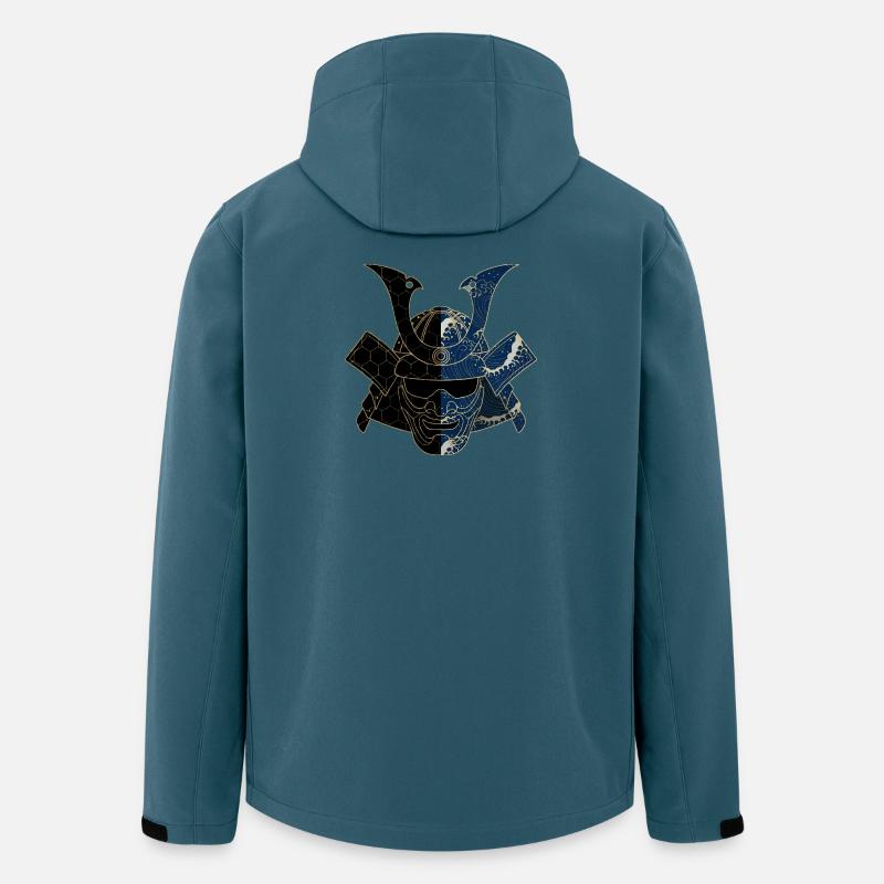 Shamurai Helm - Recycelte Männer Softshell-Jacke von Stanley/Stella - Dunkles Petrol