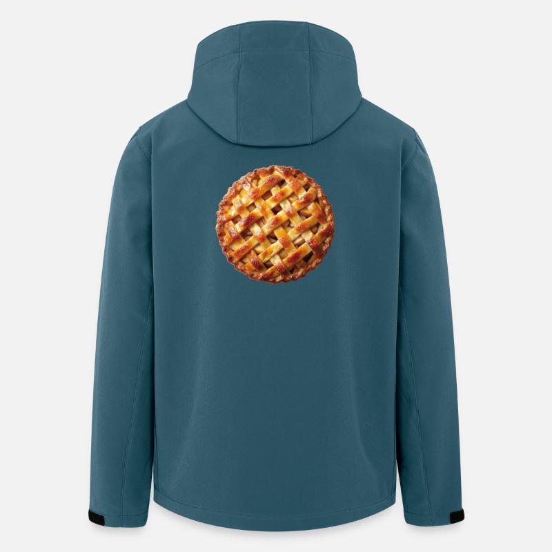 Apple Pie Apfelkuchen - Recycelte Männer Softshell-Jacke von Stanley/Stella - Dunkles Petrol
