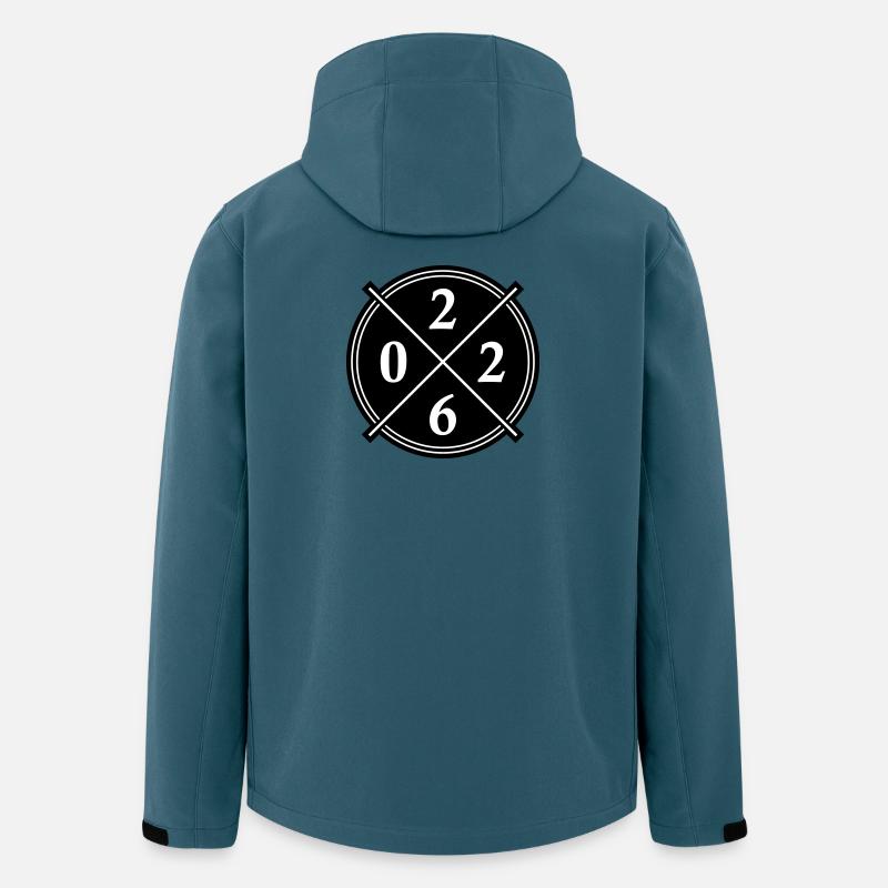 2026 Year Symbol - Men’s Recycled Softshell Jacket by Stanley/Stella - stargazer