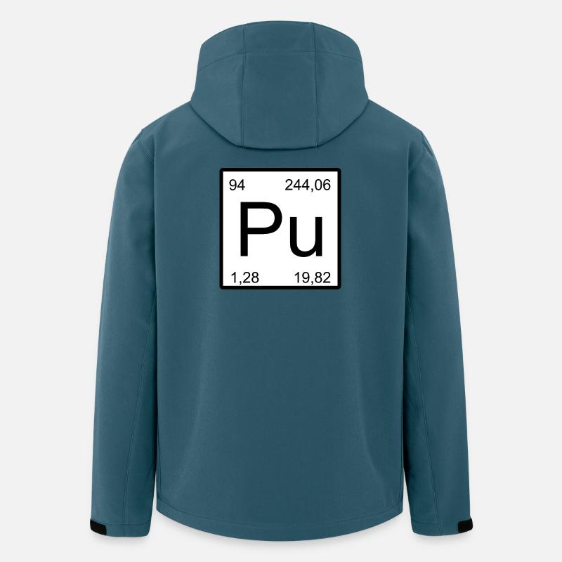 Pu Plutonium Element Design - Men’s Recycled Softshell Jacket Discoverer by Stanley/Stella - stargazer