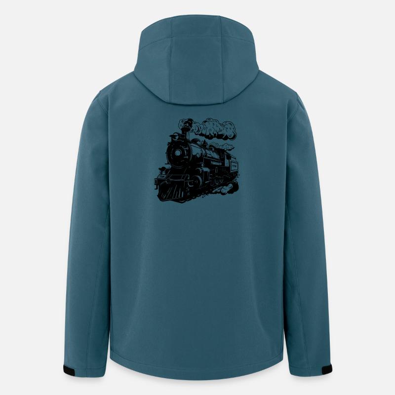 Train - Men’s Recycled Softshell Jacket by Stanley/Stella - stargazer