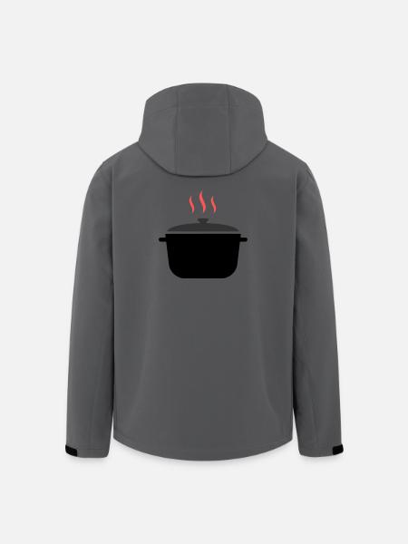 Kochtopf Dampf Kochen - Recycelte Männer Softshell-Jacke von Stanley/Stella - Dunkles Petrol