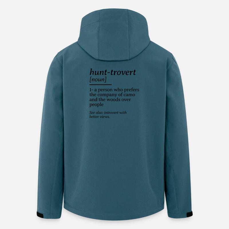 Hunt-rovert Funny Hunting Dictionary Definition - Men’s Recycled Softshell Jacket by Stanley/Stella - stargazer