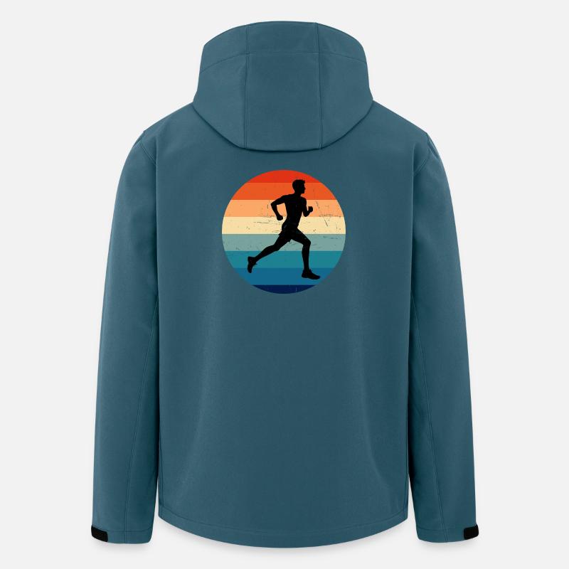 Geschenkidee für einen Running mit Running - Recycelte Männer Softshell-Jacke von Stanley/Stella - Dunkles Petrol