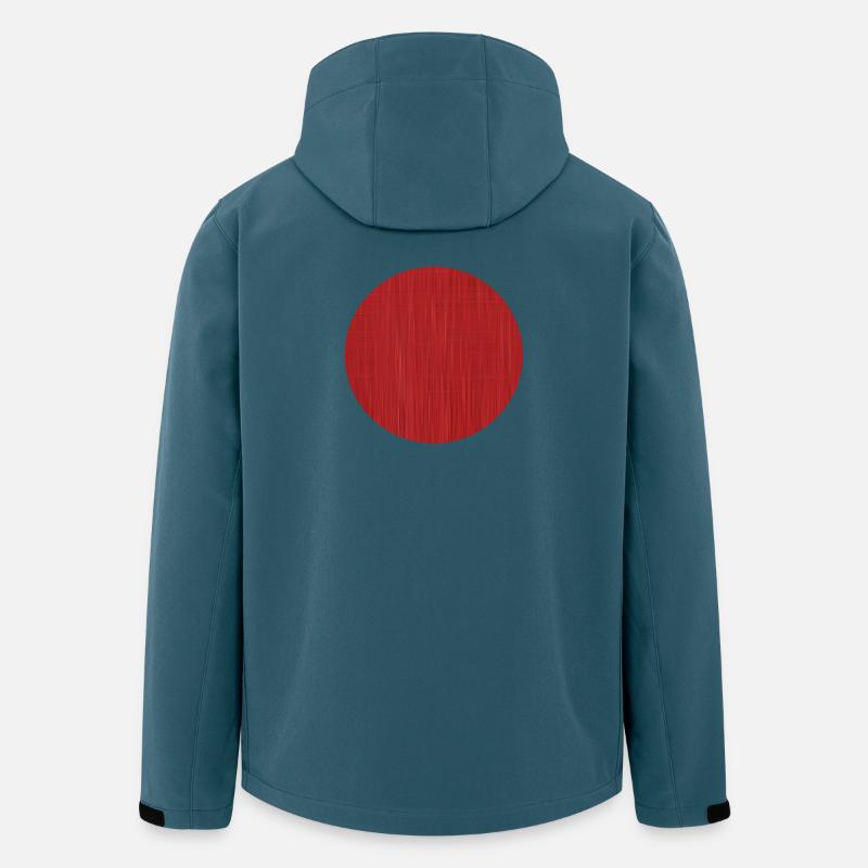 Red Circle - Recycelte Männer Softshell-Jacke von Stanley/Stella - Dunkles Petrol