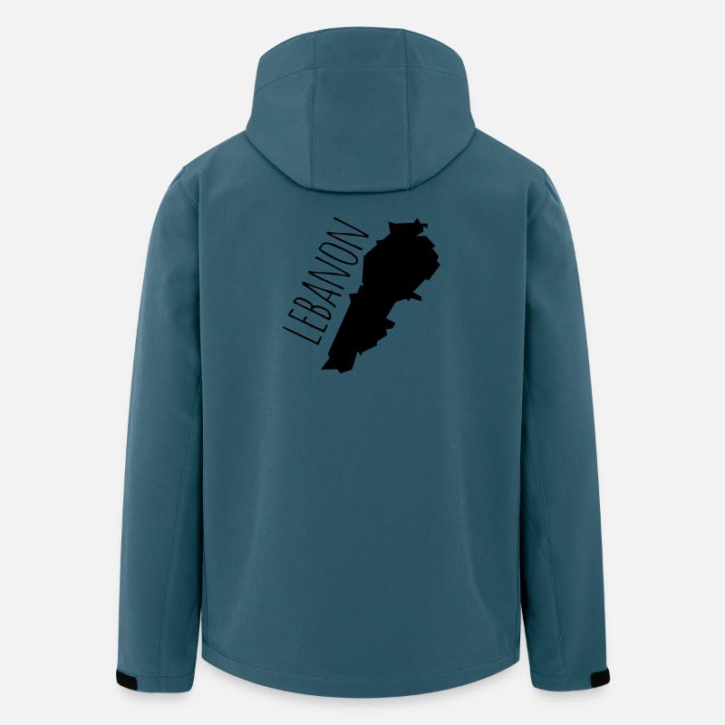 Lebanon - Recycelte Männer Softshell-Jacke von Stanley/Stella - Dunkles Petrol