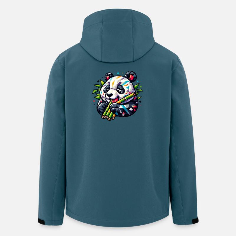 Panda - Men’s Recycled Softshell Jacket by Stanley/Stella - stargazer