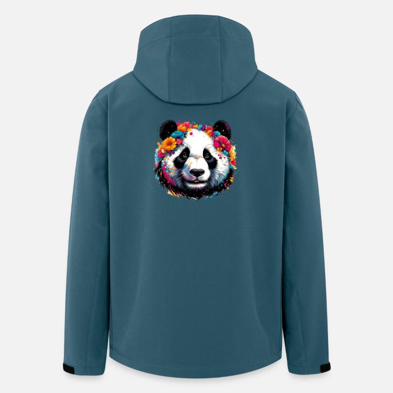 Panda - Men’s Recycled Softshell Jacket by Stanley/Stella - stargazer