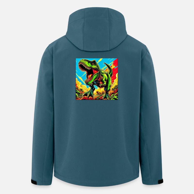 dinosaur - Men’s Recycled Softshell Jacket by Stanley/Stella - stargazer
