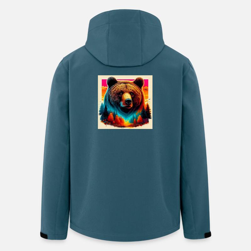 bear - Men’s Recycled Softshell Jacket Discoverer by Stanley/Stella - stargazer