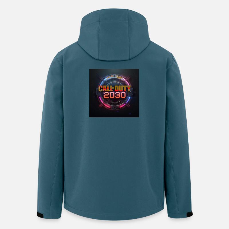 Frontline 2030 Neon Expanse - Veste softshell homme en polyester recyclé Stanley/Stella - bleu pétrole foncé