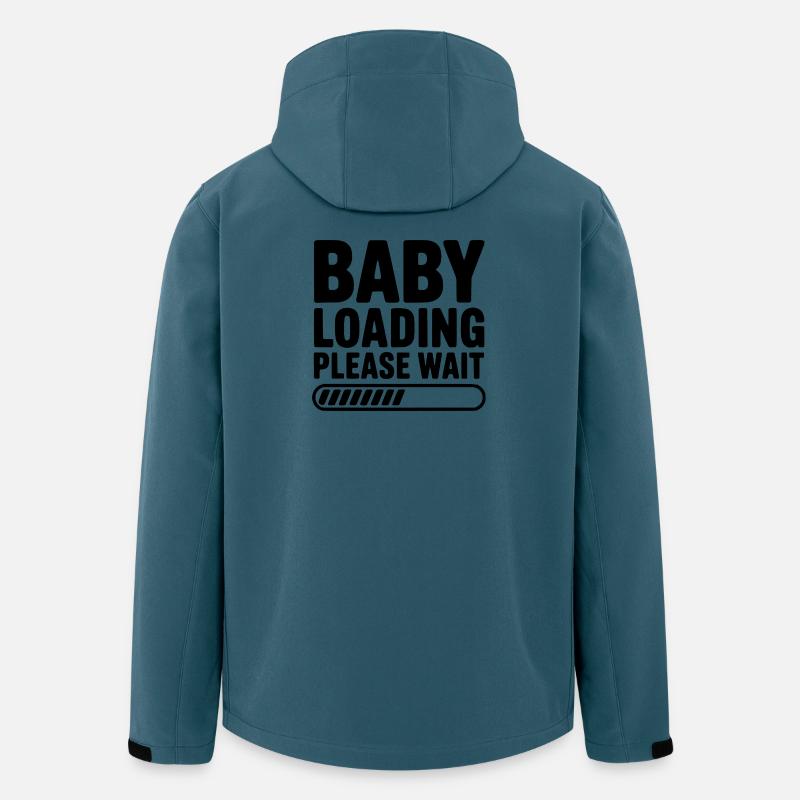 Baby Loading Please Wait - Men’s Recycled Softshell Jacket by Stanley/Stella - stargazer