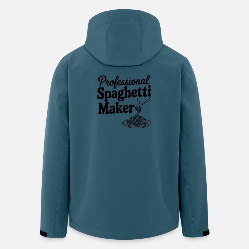 Professional Spaghetti Maker - Men’s Recycled Softshell Jacket by Stanley/Stella - stargazer