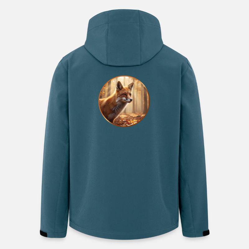 T-shirt design "Fox" - Men’s Recycled Softshell Jacket by Stanley/Stella - stargazer
